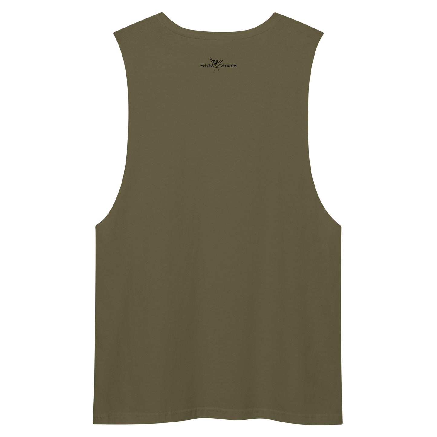 Men’s drop arm tank top