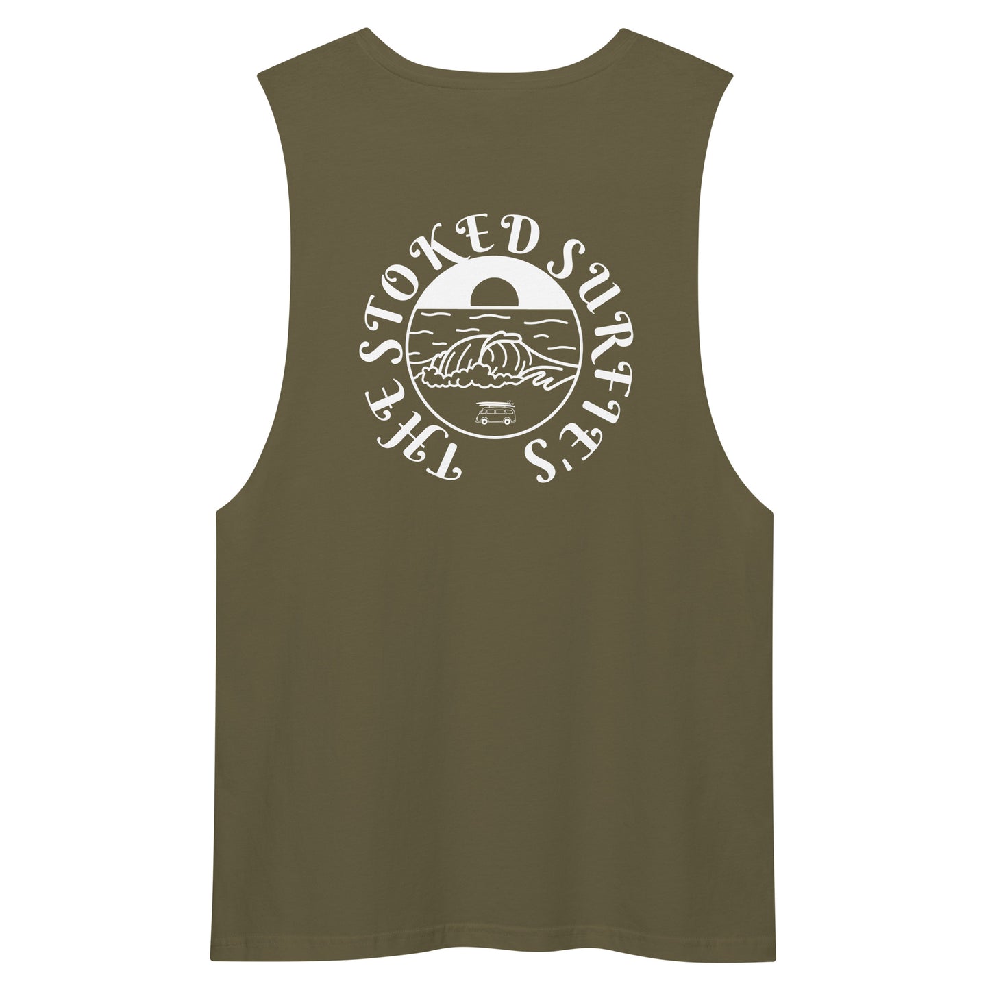 Men’s drop arm tank top