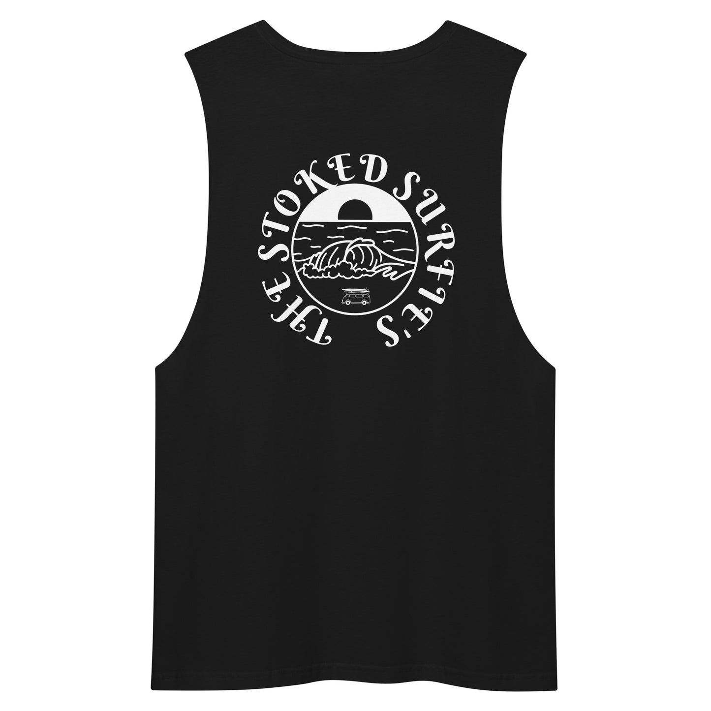 Men’s drop arm tank top