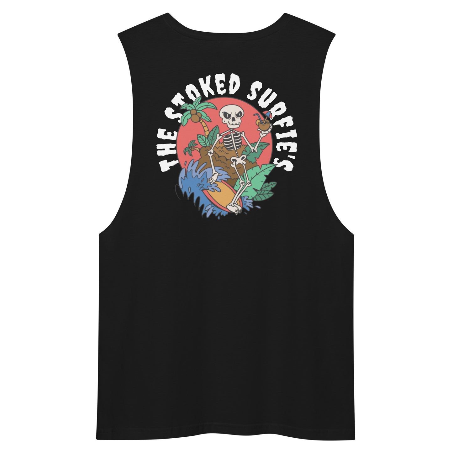 Men’s drop arm tank top