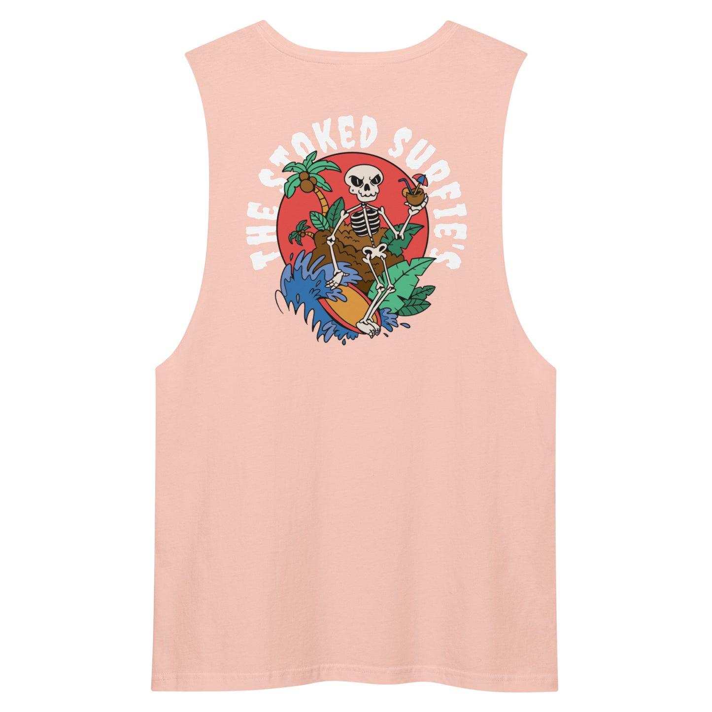 Men’s drop arm tank top