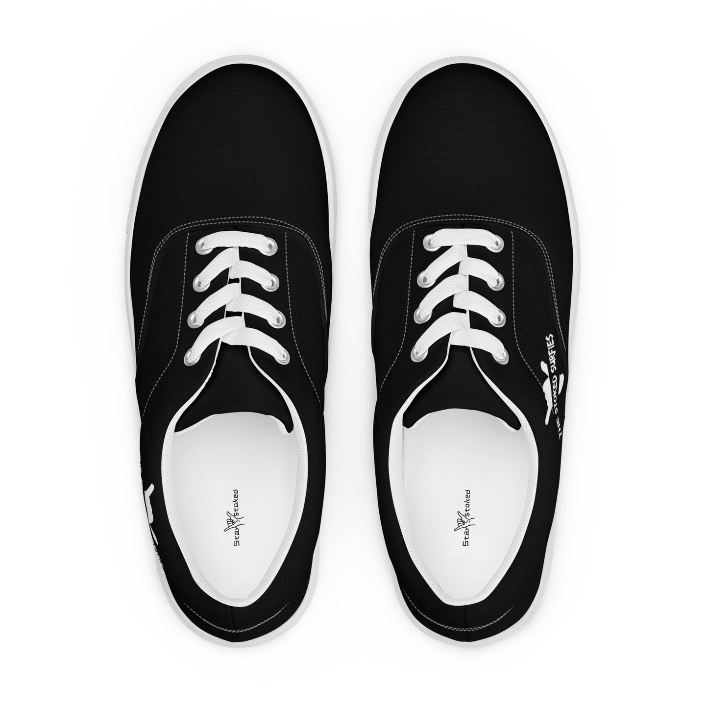 Men’s lace-up canvas shoes