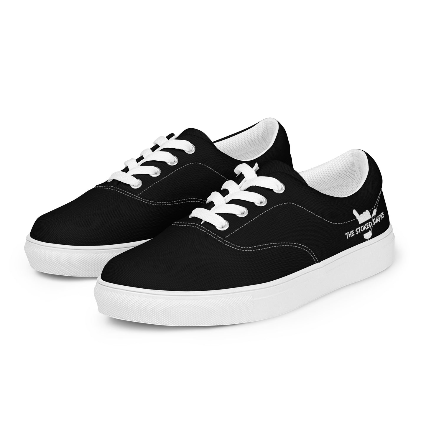 Men’s lace-up canvas shoes