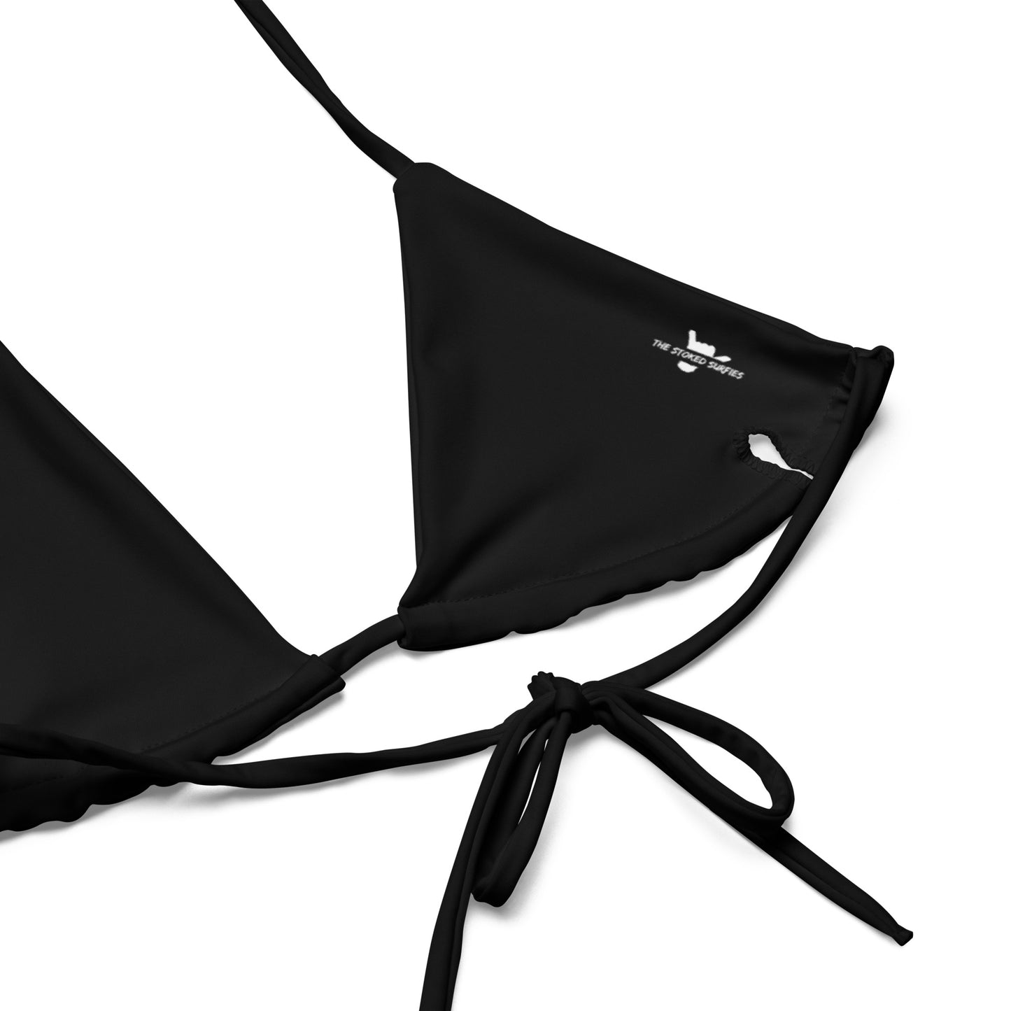 All-over  recycled string bikini
