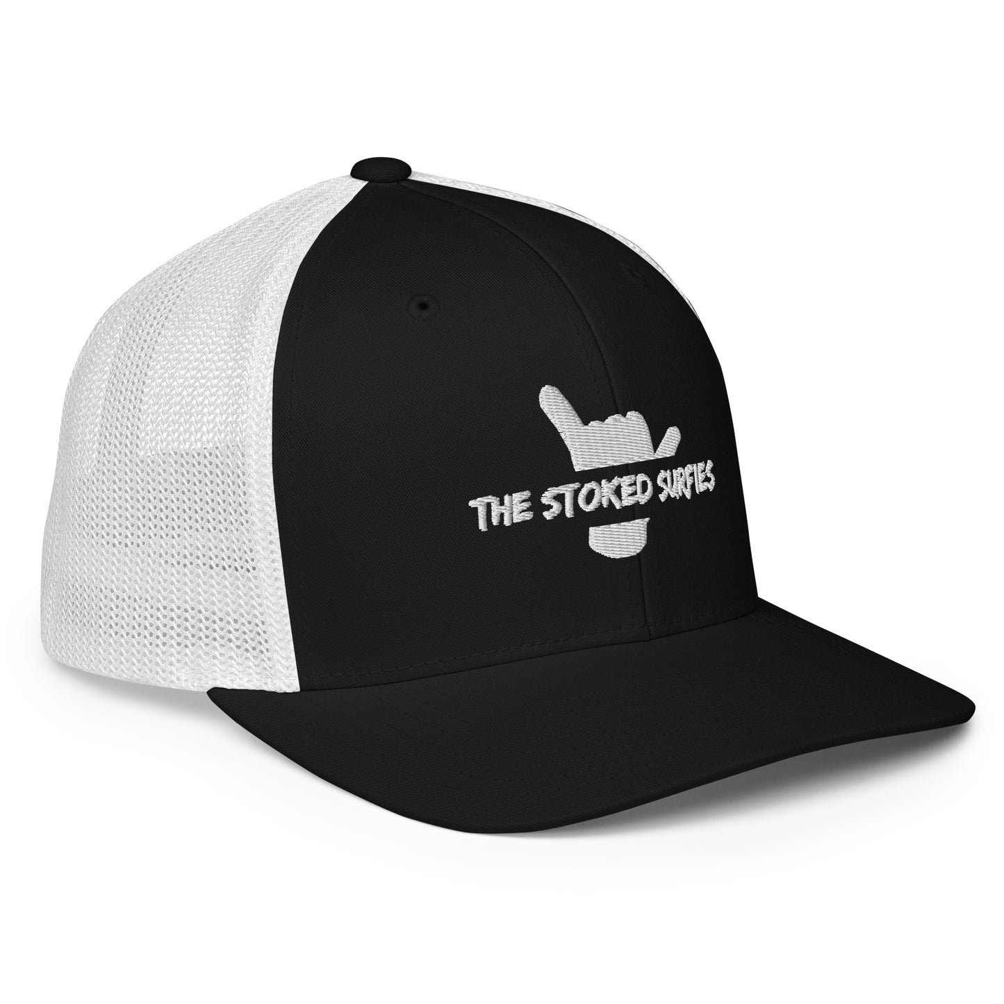 Closed-back trucker cap